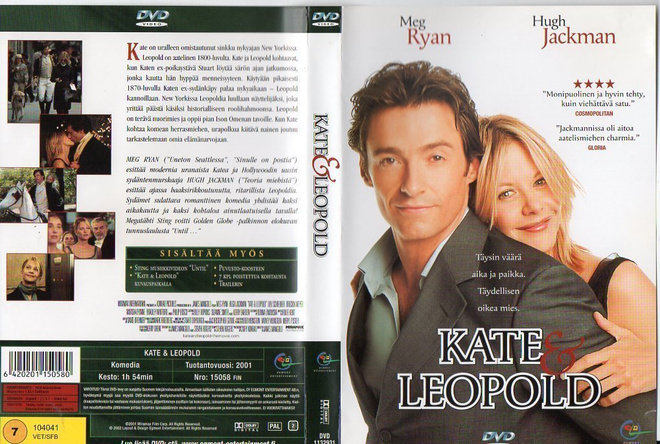 Kate & Leopold	(2 945)	K	-FI-	suomik.	DVD		meg ryan	2001