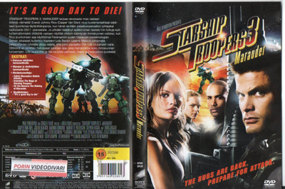 Starship Troopers 3 marauder (18 597) k -FI- DVD suomik. ca