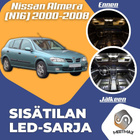 Nissan Almera (N16) Sisätilan LED-sarja 12-osain - pikkukuva 1