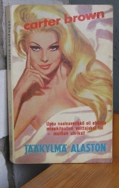 Carter Brown 55: Jääkylmä alaston, 165 s.