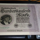 Germany Saksa 100000 Mark 1923 P83 UNC- - pikkukuva 1