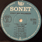 Sonny Boy Williamson - The Blues (LP) - pikkukuva 4