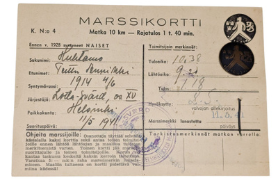 marssikortti 1941