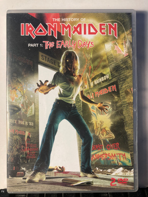 IRON MAIDEN: The Early Days, DVD x 2