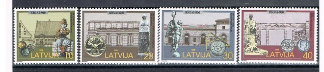 Latvia 1998 - Riika 800 v. (4)  ++
