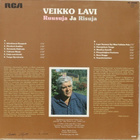 VEIKKO LAVI : RUUSUJA JA RISUJA LP - pikkukuva 2