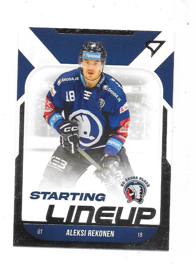 2023-24 Tipsport SL #52 Aleksi Rekonen HC  Plzen ex Ässät