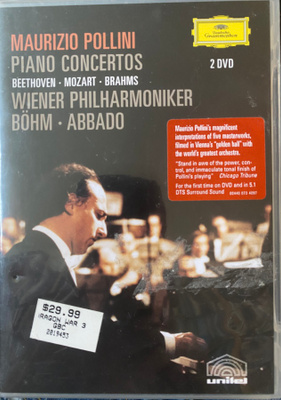 Maurizio Pollini: Piano Concertos 2dvd