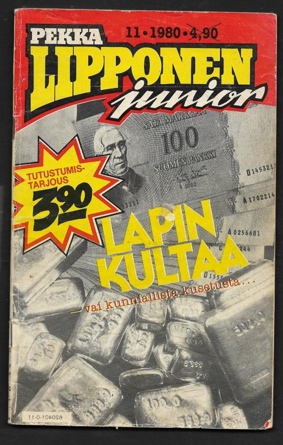 Pekka Lipponen junior 11 / 1980