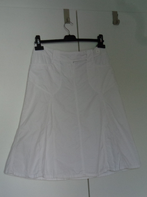 H&M valkoinen hame 40