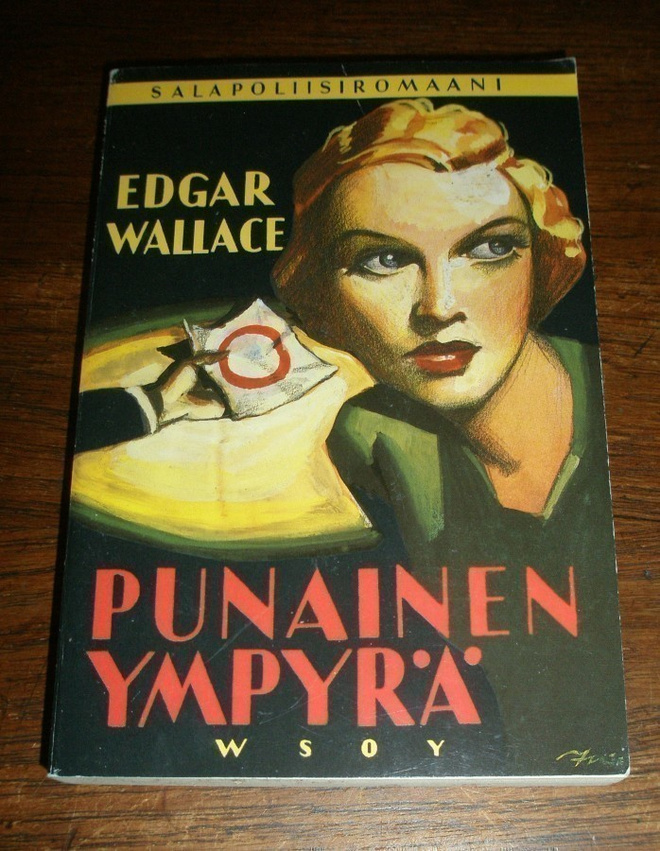 RIKS Edgar Wallace Punainen ympyrä (pokkari)