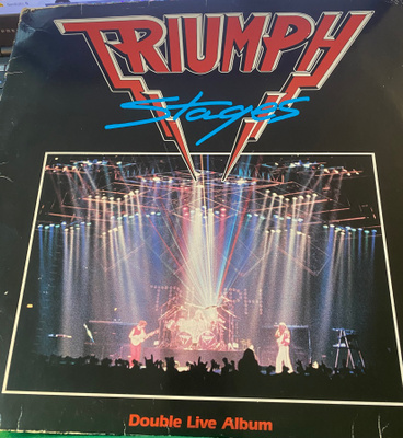 Triumph: Stages - live (1985) 2LP