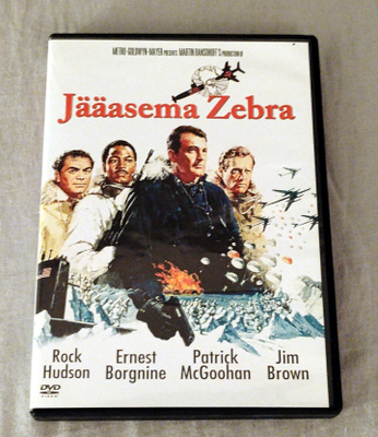 Jääasema Zebra / Ice Station Zebra (DVD, R2)