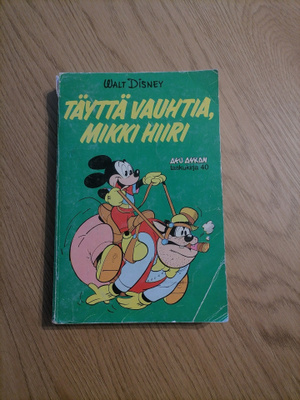 Aku Ankan Taskukirja 40: Täyttä vauhtia, Mikki Hiiri