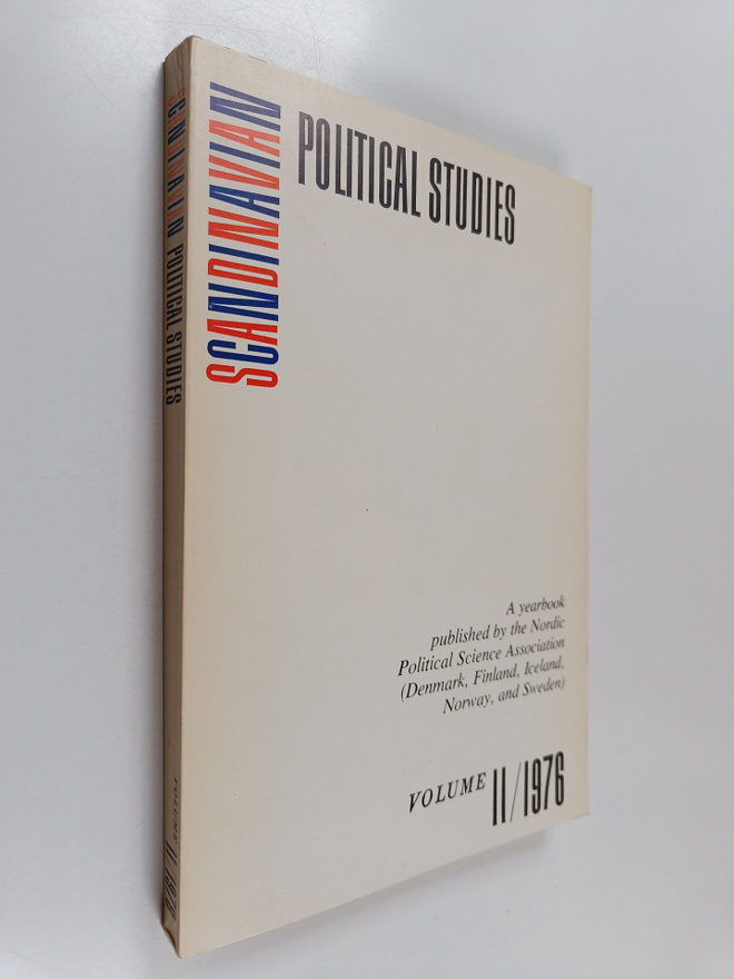Scandinavian political studies : a yearbook 11/1976