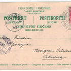 Helsinki 1898 Esplanadi postikortti Itävaltaan - pikkukuva 2
