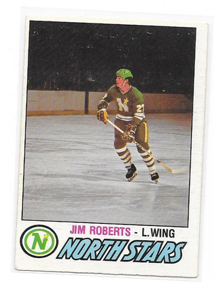 1977-78 OPC #392 Jim Roberts Minnesota North Stars