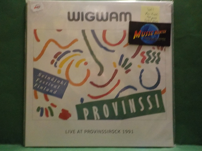 WIGWAM - LIVE AT PROVINSSIROCK 1991 UUSI LP +