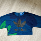 ADIDAS NAISTEN CROPATTU KUVIOLLINEN PAITA koko 34 - pikkukuva 1