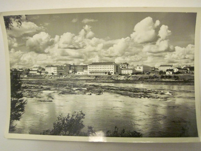 VANHA Postikortti Rovaniemi 1955