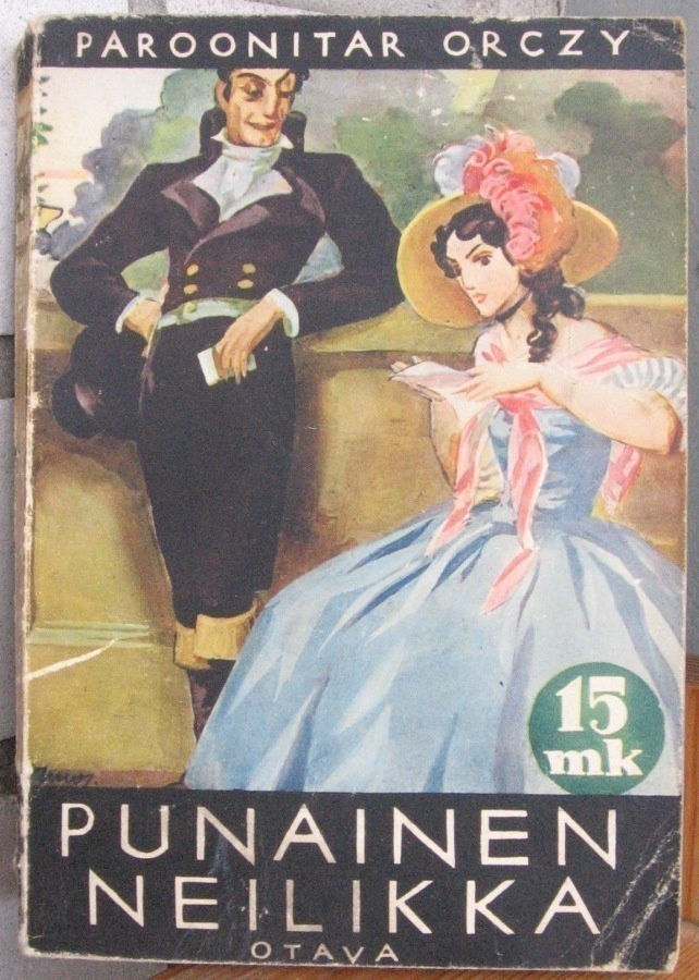 Paroonitar Orczy: Punainen neilikka. 2p. 221 s.