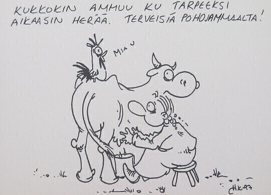 Terveisiä Pohojanmaalta