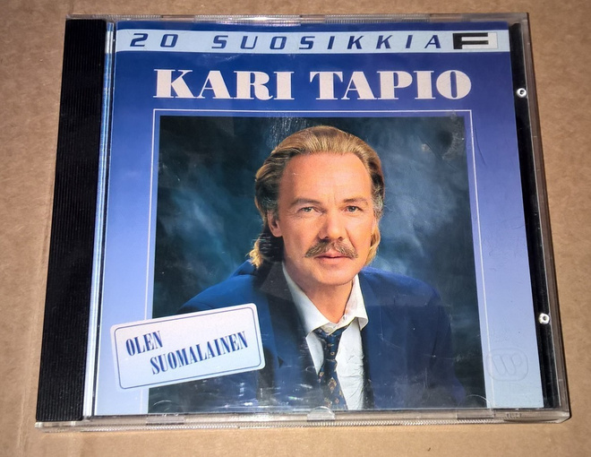 KARI TAPIO 20 SUOSIKKIA OLEN SUOMALAINEN TUPLA CD 2XCD