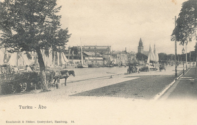 TURKU - vanha Carte Postale