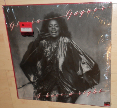Gloria Gaynor : Avaamaton vuoden 1979 LP "I have a right"