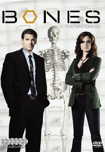 BONES - 1. Kausi - DVD BOXI  (Uusi, Muoveissa)