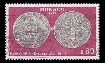 Monaco 1294 o Numismatiikka (1977)