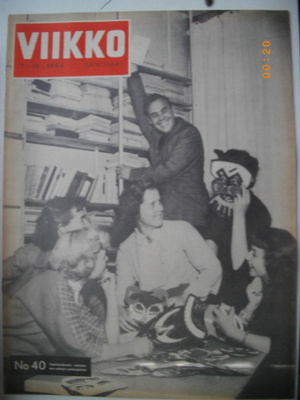 Viikkosanomat Nro 40/1954 (27.6)