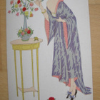 VANHA Postikortti Xavier Sager Art Deco n. 1920 HUIPPUKUNTO - pikkukuva 1
