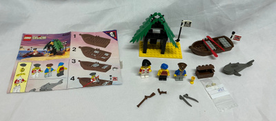 Lego Pirates 6258 Smuggler's Shanty + ohje