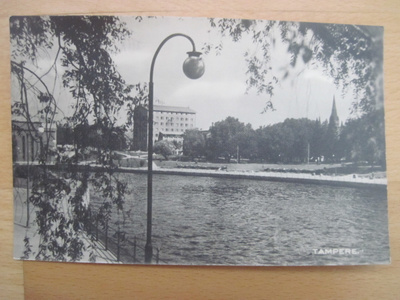 VANHA Postikortti Tampere 1930-l Alkup. Mallikappale