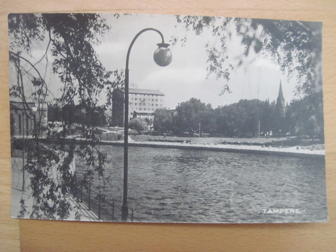 VANHA Postikortti Tampere 1930-l Alkup. Mallikappale