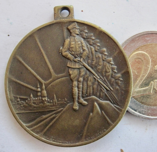 VANHA Mitali Latvia Vapaussota 1918-1928