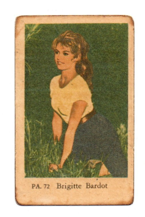 Purkkakuva PA n:o 72 BRIGITTE BARDOT