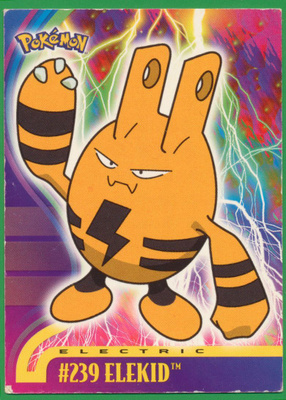 Pokémon 2001 Topps Elekid