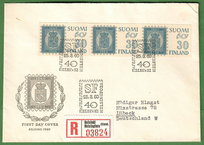 FDC25.3.1960  Postimerkkinäyttely (100)