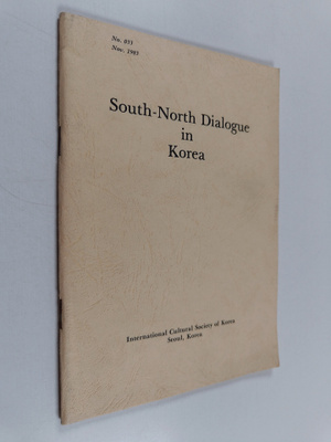 South-North dialogue in Korea