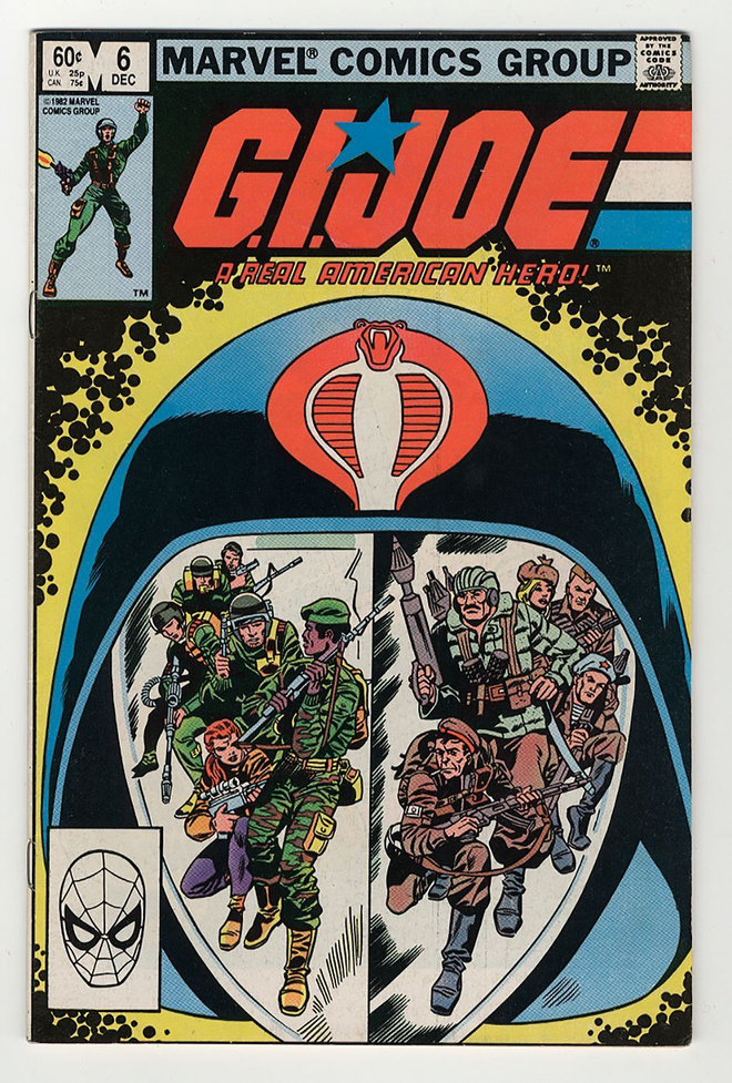 G.I. Joe: A Real American Hero #6 (Marvel, Dec 1982)  