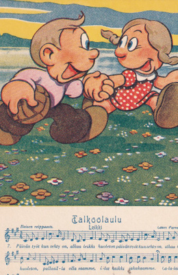 Talkoolaulu, Leikki . Lauri Parviainen    b584
