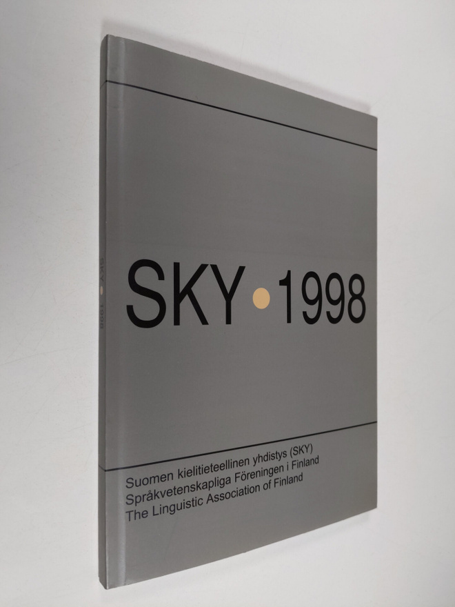 SKY : Suomen kielitieteellisen yhdistyksen vuosikirja = S...