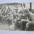VANHA Valokuva Suojeluskuntalaiset Taistelun Jälkeen 1918 - pikkukuva 1