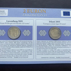 2€ 2015 Irlanti + Luxemburg Monetan erikoissarja UNC - pikkukuva 2