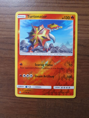 Pokemon Turtonator 27/156 Reverse holo