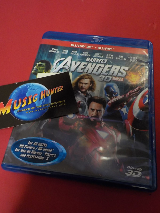 THE AVENGERS BLU-RAY + BLU-RAY 3D