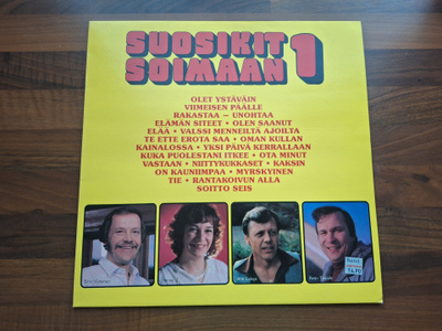 SUOSIKIT SOIMAAN 1 Hanne, Kai Hyttinen, Fredi ym. . LP