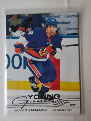 Max Shabanov 2025-26 UD Series 2 Young Guns